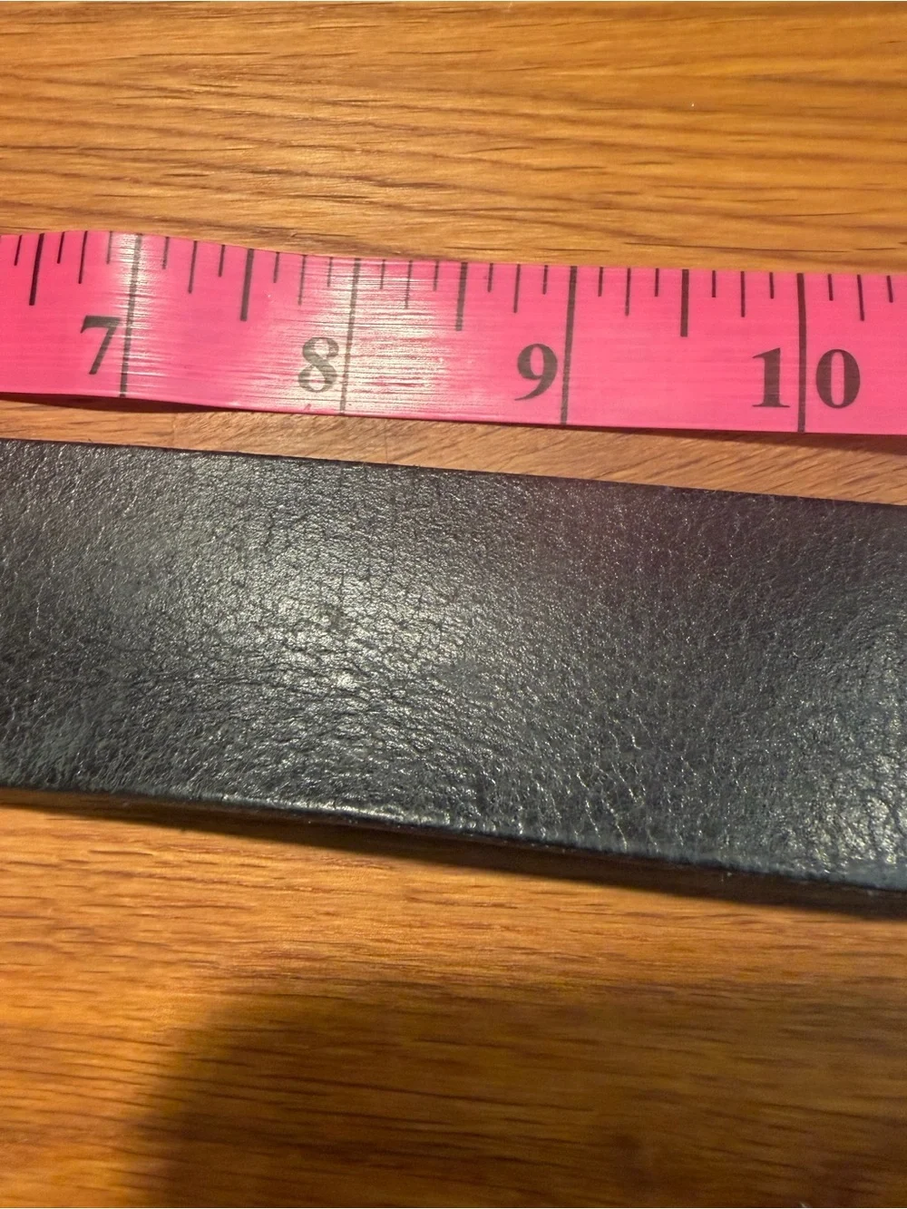 Carhartt Black Leather Belt with Textured Metal Buckle size 38 (020)